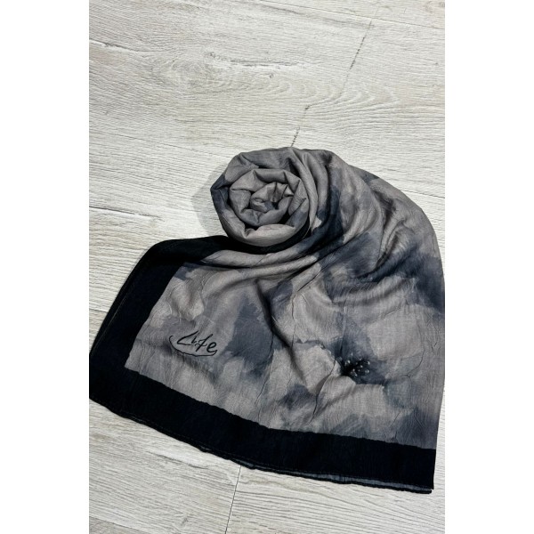 Dijital Bambu Pamuklu Şal 013SG